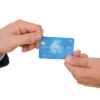 Two Businessman Holding Credit Card Card Present Transactions